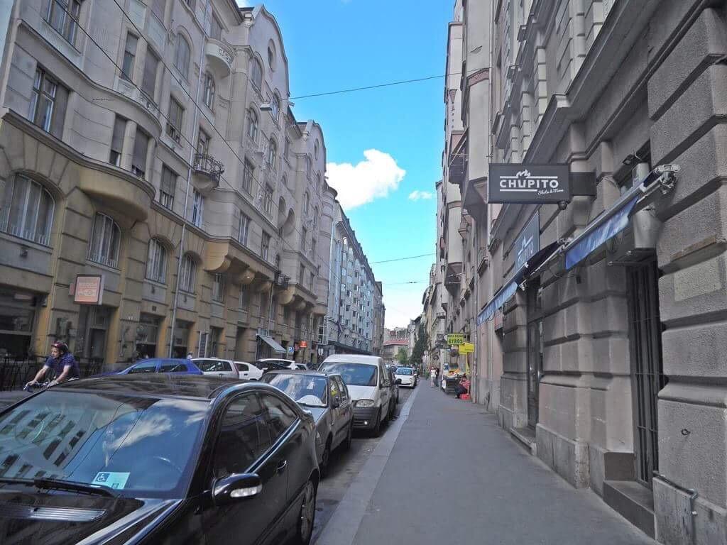 Gozsdu Entertainment District Apartment Budapest Exterior foto